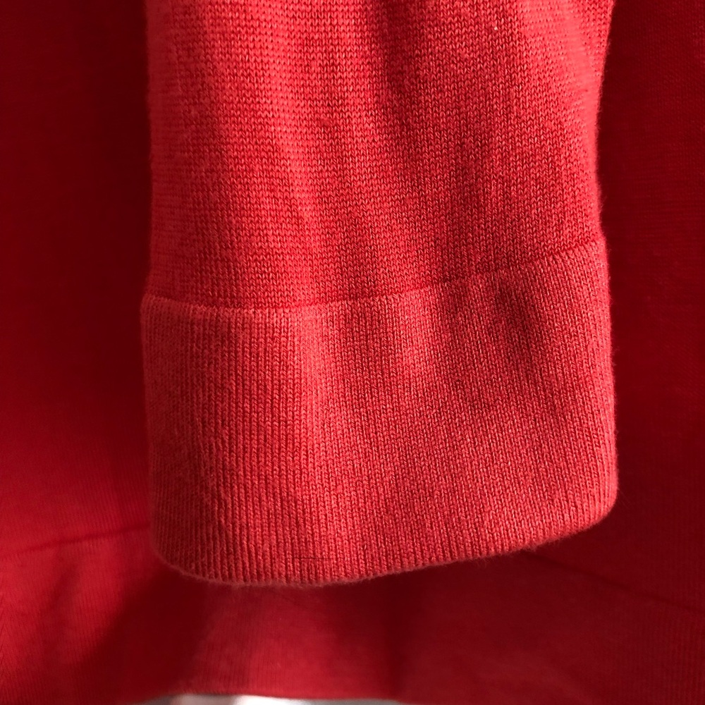LAFAYETTE 148 Coral Cardigan Sweater Cashmere Blend Sz Large - Picture 5 of 11